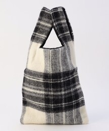 《別注》【TWEEDMILL】チェック柄トートバッグ