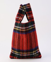《別注》【TWEEDMILL】チェック柄トートバッグ