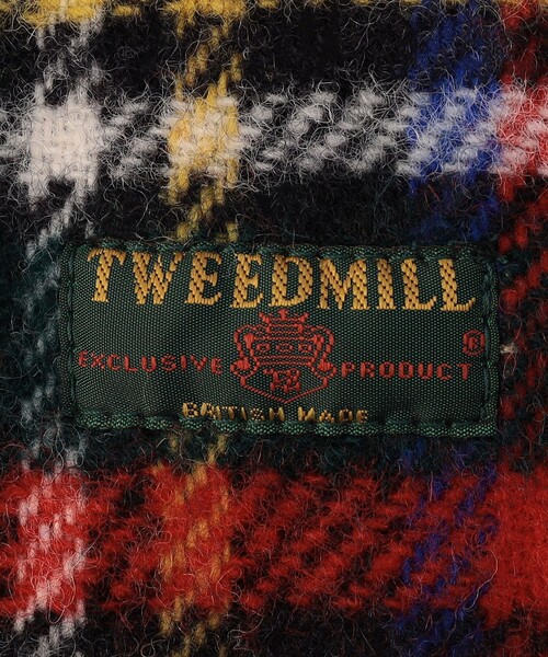 MICO COULIER(ミコクリエ)の「《別注》【TWEEDMILL】チェック柄トートバッグ(トートバッグ・レディース・グレー系その他/レッド系その他・FREE)」の8枚目の写真