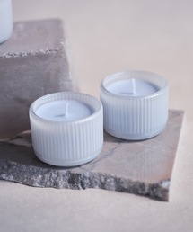 COMMON WARE（コモンウェアー）の「EJ : MOELLEUX モワレー　ミニキャンドル3個セット　燃焼時間：約6H/個（キャンドル）」