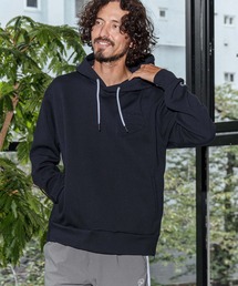1minute 1second（ワンミニットワンセカンド）の「mpa4283-heart patch cardboard hoodie パーカー(1M26F120)（パーカー）」