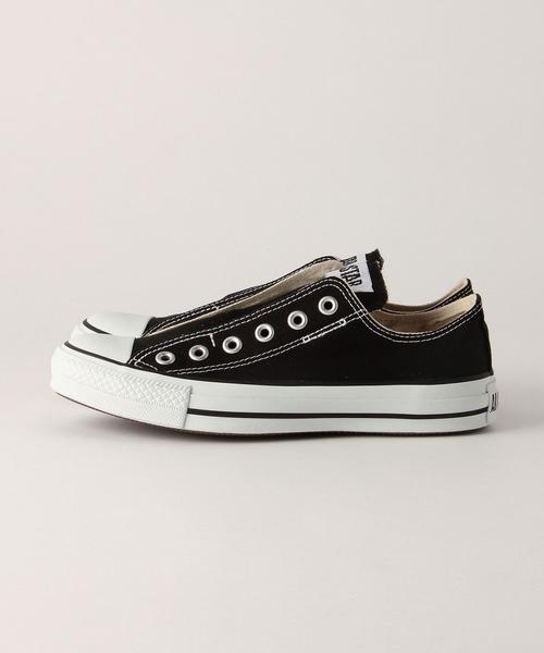 CONVERSE ALL STAR(コンバースオールスター)の「CONVERSE ALL STAR スリッポン / コンバース / オールスター / スニーカー(スリッポン・レディース・ブラック/ホワイト・5h/4/5/4h)」の7枚目の写真