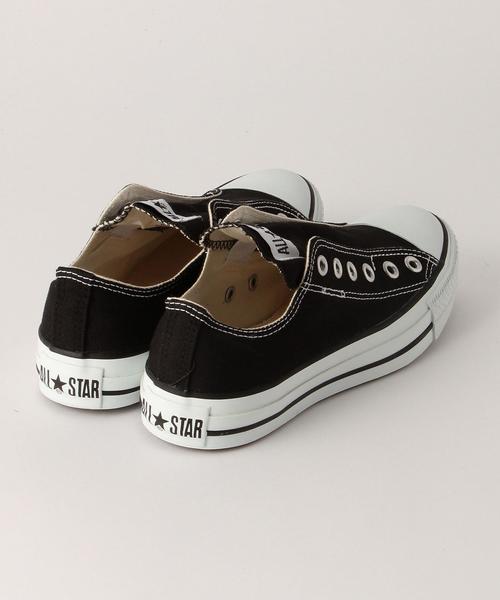 CONVERSE ALL STAR(コンバースオールスター)の「CONVERSE ALL STAR スリッポン / コンバース / オールスター / スニーカー(スリッポン・レディース・ブラック/ホワイト・5h/4/5/4h)」の9枚目の写真