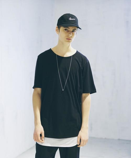 MONKEY TIME(モンキータイム)の「<monkey time by CALUX> ∴ オーバーダイ Tシャツ◆(Tシャツ/カットソー・メンズ・ホワイト/ブラック/ベージュ/オリーブ・X-LARGE/SMALL/MEDIUM/LARGE)」の3枚目の写真