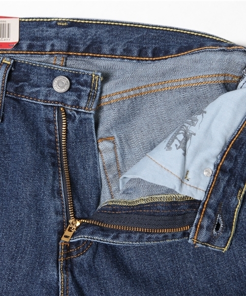Levi's(リーバイス)の「Levi's/リーバイス 505(TM) レギュラーフィット ジーンズ ダークインディゴ(デニムパンツ・メンズ・ダークインディゴブルー・W30 L32/W29 L32/W28 L32/W34 L32/W31 L32/W32 L32/W33 L32/W36 L32)」の3枚目の写真