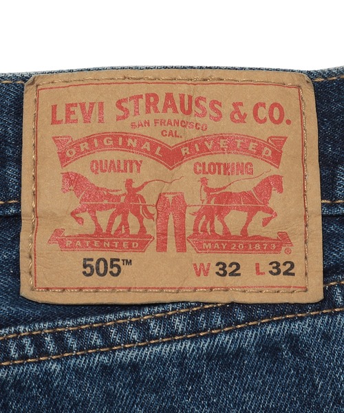 Levi's(リーバイス)の「Levi's/リーバイス 505(TM) レギュラーフィット ジーンズ ダークインディゴ(デニムパンツ・メンズ・ダークインディゴブルー・W30 L32/W29 L32/W28 L32/W34 L32/W31 L32/W32 L32/W33 L32/W36 L32)」の8枚目の写真