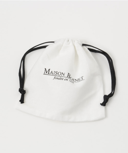 MAISON BOINET(メゾンボワネ)の「MAISON BOINET 2連ブレスレット(ブレスレット・レディース・ブラウン/ベージュ/ネイビー・MEDIUM)」の6枚目の写真