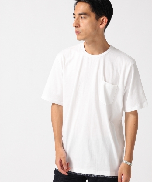 RAGEBLUE（レイジブルー）の「バンダナキリカエTシャツ/730107（Tシャツ/カットソー・メンズ・その他13/ホワイト/オフホワイト/グレー・LARGE/MEDIUM）」の20枚目の写真