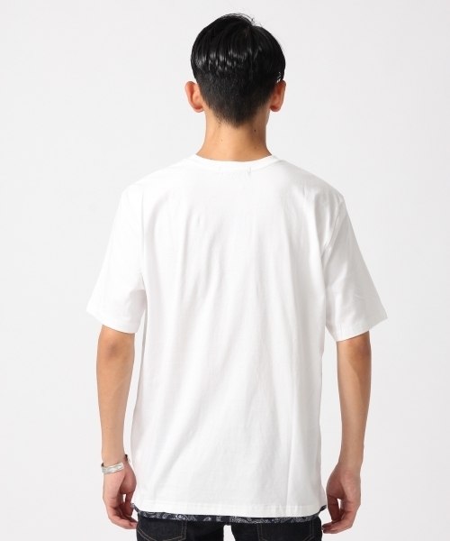 RAGEBLUE（レイジブルー）の「バンダナキリカエTシャツ/730107（Tシャツ/カットソー・メンズ・その他13/ホワイト/オフホワイト/グレー・LARGE/MEDIUM）」の15枚目の写真
