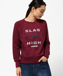 Denime | クルーネックプリントスウェット　SLUB CITY(スウェット)