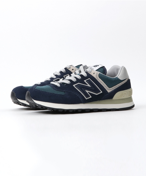N.（N. Natural Beauty Basic）（エヌエヌナチュラルビューティーベーシック）の「《NEW BLANCE》ML574スニーカー（スニーカー・レディース・ネイビー/グレー・23.5cm/22.5cm/24.5cm）」の2枚目の写真
