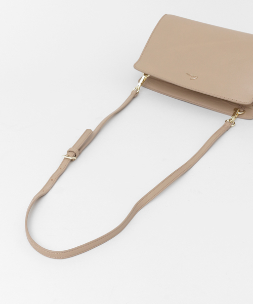 URBAN RESEARCH（アーバンリサーチ）の「UR SMIR NASLI Gem.　VintageLikeShoulder（ショルダーバッグ・レディース・ライトカーキ/ベージュ/ブラック/ライトピンク・ONE SIZE）」の9枚目の写真