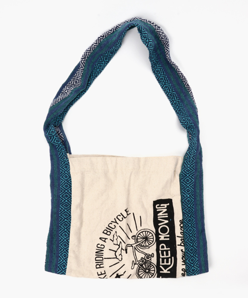 チャイハネ（チャイハネ）の「【チャイハネ】バイクショルダーバッグ（ショルダーバッグ・メンズ・ブルー/グレー/レッド・FREE）」の2枚目の写真