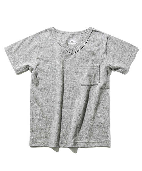 devirock（デビロック）の「パックT★Vネック無地半袖Tシャツ（Tシャツ/カットソー・キッズ・チャコール/ネイビー/テラコッタ/ピンク/ブラック/カーキ/杢グレー/ホワイト/グリーン系その他・100cm/130cm/120cm/150cm/140cm/160cm/110cm）」の20枚目の写真