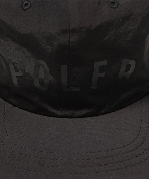 POLeR（ポーラー）の「【POLER】TAPED SEAMS NYLON FLOPPY（キャップ・メンズ・ブラック・FREE）」の4枚目の写真
