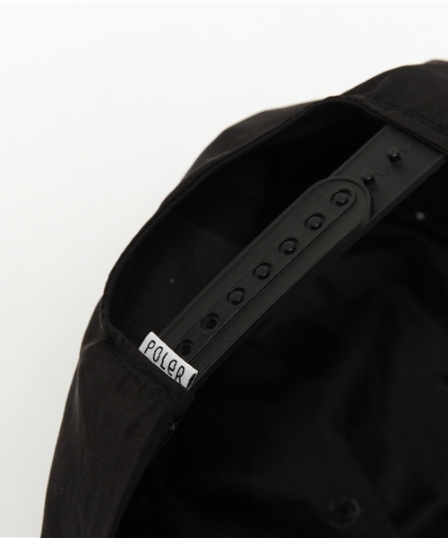 POLeR（ポーラー）の「【POLER】TAPED SEAMS NYLON FLOPPY（キャップ・メンズ・ブラック・FREE）」の5枚目の写真