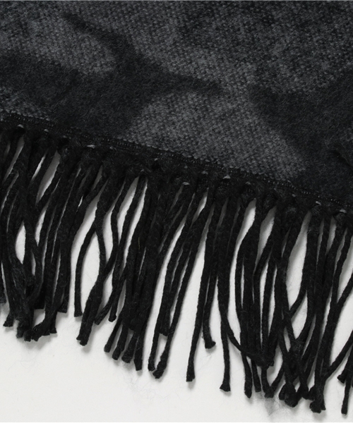 WEGO(ウィゴー)の「WEGO/カモフラストール(ストール/ショール・メンズ・ブラック/カーキ・FREE)」の4枚目の写真