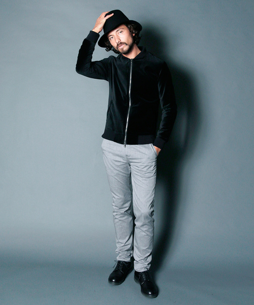 Magine（マージン）の「COMPACT STRETCH SKINNY CHINO PANTS:コンパクトストレッチ スキニーチノパンツ（チノパンツ・メンズ・ベージュ/ブラック/グレー/ネイビー・48/46/44）」の12枚目の写真