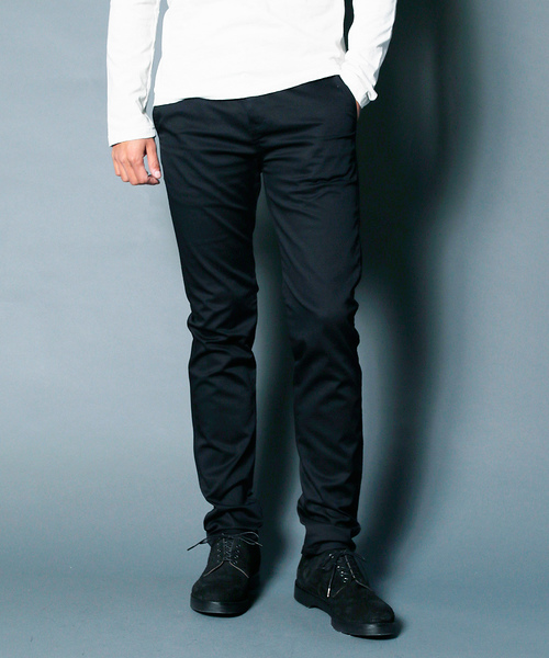 Magine（マージン）の「COMPACT STRETCH SKINNY CHINO PANTS:コンパクトストレッチ スキニーチノパンツ（チノパンツ・メンズ・ベージュ/ブラック/グレー/ネイビー・48/46/44）」の20枚目の写真