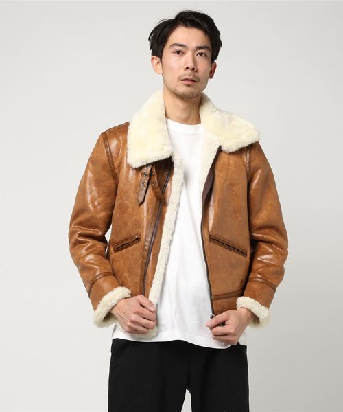 JACKROSE（ジャックローズ）の「FAKE MOUTON B3（ブルゾン）」 - WEAR 