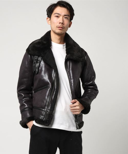 JACKROSE（ジャックローズ）の「FAKE MOUTON B3（ブルゾン）」 - WEAR