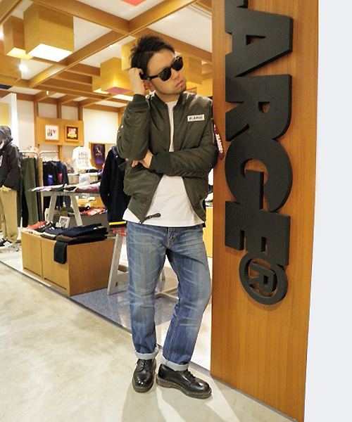 XLARGE（エクストララージ）の「XLARGE ALPHA MA-1（ミリタリー