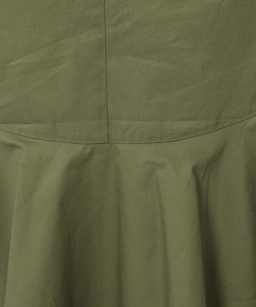 laboratory work（ラボラトリーワーク）の「ラッフル切替タイトスカート（スカート・レディース・ベージュ/カーキ/ブラック・MEDIUM）」の5枚目の写真