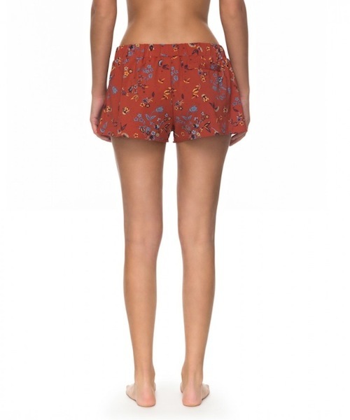 ROXY（ロキシー）の「NEW PULL ON BOARDSHO / スウィムウェア スイムショーツ マルチデザイン 水着 レディース（水着・レディース・ブルー/レッド・MEDIUM/LARGE/SMALL）」の5枚目の写真