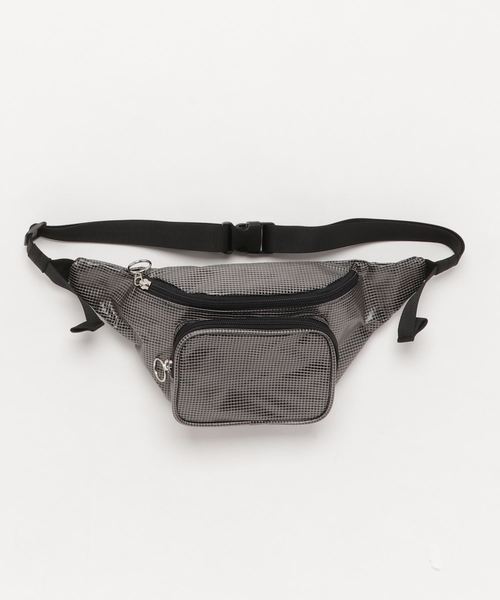 WEGO(ウィゴー)の「WEGO/クリアウエストバッグ(ボディバッグ/ウエストポーチ・レディース・ホワイト/ブラック/サックスブルー/その他1・FREE)」の10枚目の写真