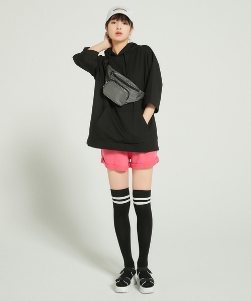 WEGO(ウィゴー)の「WEGO/クリアウエストバッグ(ボディバッグ/ウエストポーチ・レディース・ホワイト/ブラック/サックスブルー/その他1・FREE)」の17枚目の写真