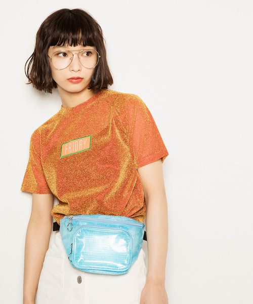 WEGO(ウィゴー)の「WEGO/クリアウエストバッグ(ボディバッグ/ウエストポーチ・レディース・ホワイト/ブラック/サックスブルー/その他1・FREE)」の19枚目の写真