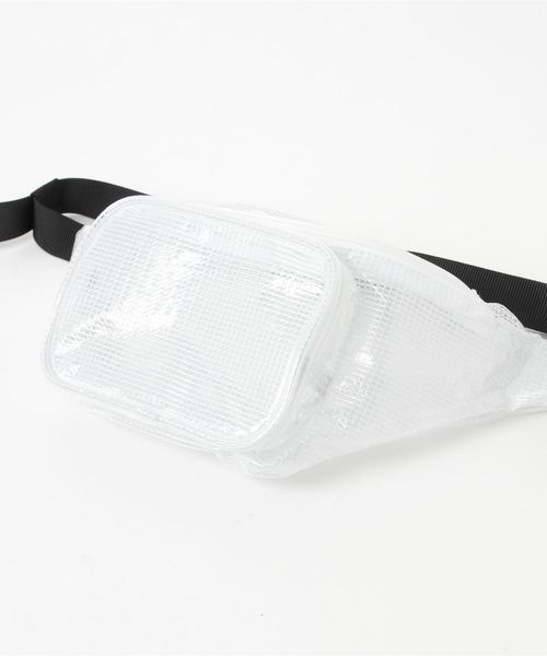 WEGO(ウィゴー)の「WEGO/クリアウエストバッグ(ボディバッグ/ウエストポーチ・レディース・ホワイト/ブラック/サックスブルー/その他1・FREE)」の7枚目の写真