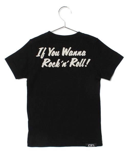 JOEY HYSTERIC（ジョーイヒステリック）の「ACDC/LONG WAY TO THE TOP pt T-SH（Tシャツ/カットソー・キッズ・ホワイト/ブラック/グレー・X-SMALL/SMALL/MEDIUM）」の4枚目の写真