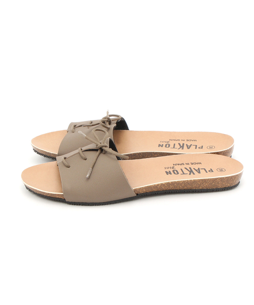 PLAKTON（プラクトン）の「【PLAKTON/プラクトン】レースアップサンダル（サンダル・レディース・ダークグレー/ブラック/その他22・37/38/36）」の5枚目の写真