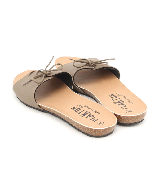 PLAKTON（プラクトン）の「【PLAKTON/プラクトン】レースアップサンダル（サンダル・レディース・ダークグレー/ブラック/その他22・37/38/36）」の6枚目の写真