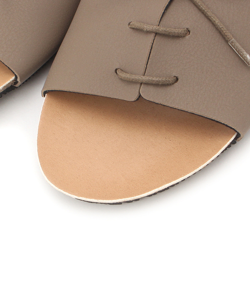 PLAKTON（プラクトン）の「【PLAKTON/プラクトン】レースアップサンダル（サンダル・レディース・ダークグレー/ブラック/その他22・37/38/36）」の8枚目の写真