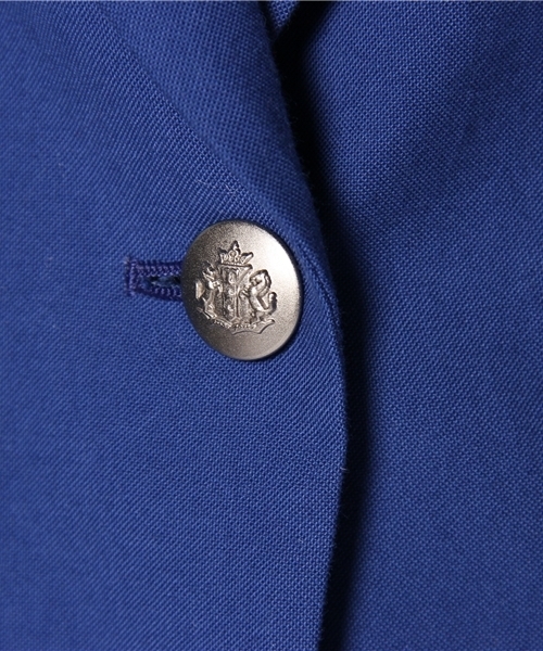 BEAUTY&YOUTH UNITED ARROWS（ビューティーアンドユースユナイテッドアローズ）の「BY OX 1Bジャケット ◆（テーラードジャケット・レディース・コバルトブルー/ホワイト・SMALL/MEDIUM）」の11枚目の写真