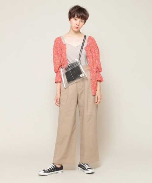 PAGEBOY(ページボーイ)の「【WEB限定】レースキャミソール(キャミソール・レディース・ブラック/ライトピンク/ダークブラウン・FREE)」の7枚目の写真