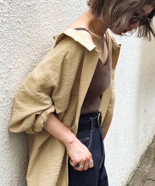PAGEBOY(ページボーイ)の「【WEB限定】レースキャミソール(キャミソール・レディース・ブラック/ライトピンク/ダークブラウン・FREE)」の20枚目の写真