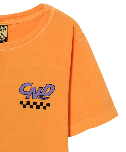 Candy Stripper（キャンディストリッパー）の「CND CRONY Tシャツ（Tシャツ/カットソー・レディース・オフホワイト/チャコールグレー/オレンジ/ラベンダー/ブラック・2/3/4）」の8枚目の写真