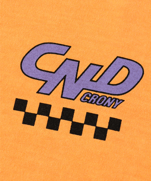 Candy Stripper（キャンディストリッパー）の「CND CRONY Tシャツ（Tシャツ/カットソー・レディース・オフホワイト/チャコールグレー/オレンジ/ラベンダー/ブラック・2/3/4）」の11枚目の写真