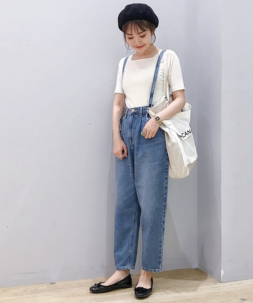 Lee 別注 Lee Earth サスペンダー付きデニムパンツ Wear
