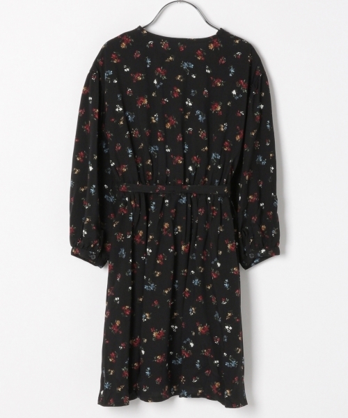 GLOBAL WORK（グローバルワーク）の「【キッズ】ハナガラカシュクールワンピース/801366（ワンピース・キッズ・ブラック/グリーン・XX-LARGE/X-LARGE/LARGE/MEDIUM/SMALL）」の3枚目の写真