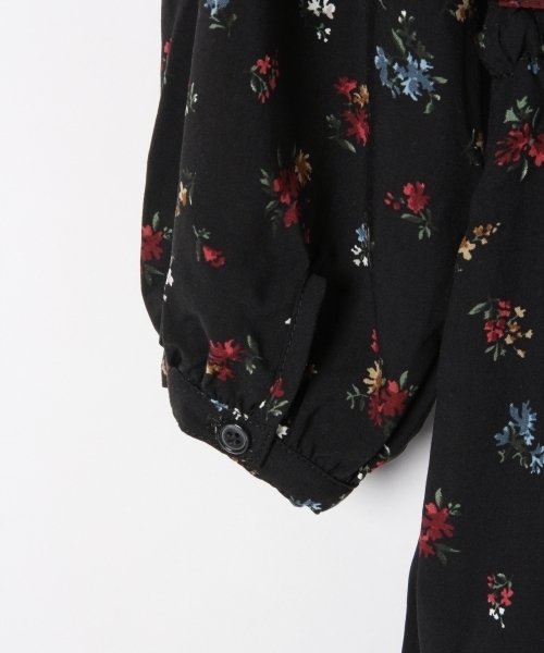 GLOBAL WORK（グローバルワーク）の「【キッズ】ハナガラカシュクールワンピース/801366（ワンピース・キッズ・ブラック/グリーン・XX-LARGE/X-LARGE/LARGE/MEDIUM/SMALL）」の6枚目の写真