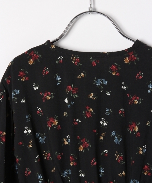 GLOBAL WORK（グローバルワーク）の「【キッズ】ハナガラカシュクールワンピース/801366（ワンピース・キッズ・ブラック/グリーン・XX-LARGE/X-LARGE/LARGE/MEDIUM/SMALL）」の10枚目の写真