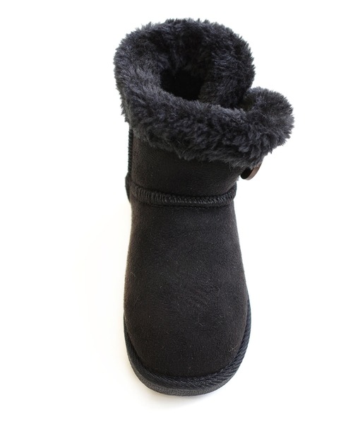 AmiAmi(アミアミ)の「キッズムートンブーツ(ブーツ・キッズ・ブラック/ベージュ/グレー/キャメル/チョコ・21cm/15cm/16cm/17cm/18cm/19cm/20cm)」の10枚目の写真