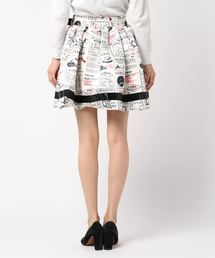 新品●送料無料●定価22680円●RoseMarie seoir●ハートスカート RoseMarie seoir（ローズマリーソワール）の「ミミ リボン