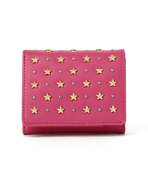 Ray BEAMS(レイビームス)の「Beau’re / 星スタッズ ウォレット(財布・レディース・ネイビー/ピンク/ライトブラウン・ONE SIZE)」の5枚目の写真