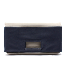 WEGO | WEGO/キャンバスハーフクラッチバッグ(クラッチバッグ)