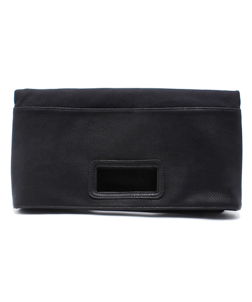 WEGO（ウィゴー）の「WEGO/キャンバスハーフクラッチバッグ（クラッチバッグ・メンズ・ホワイト/ブラック/ブラウン/ネイビー・FREE）」の17枚目の写真